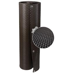 Brise-vue en résine tressée avec oeillets métalliques coloris noir 0.9 x 5 m Rattan Art - noir 5908311934272_0