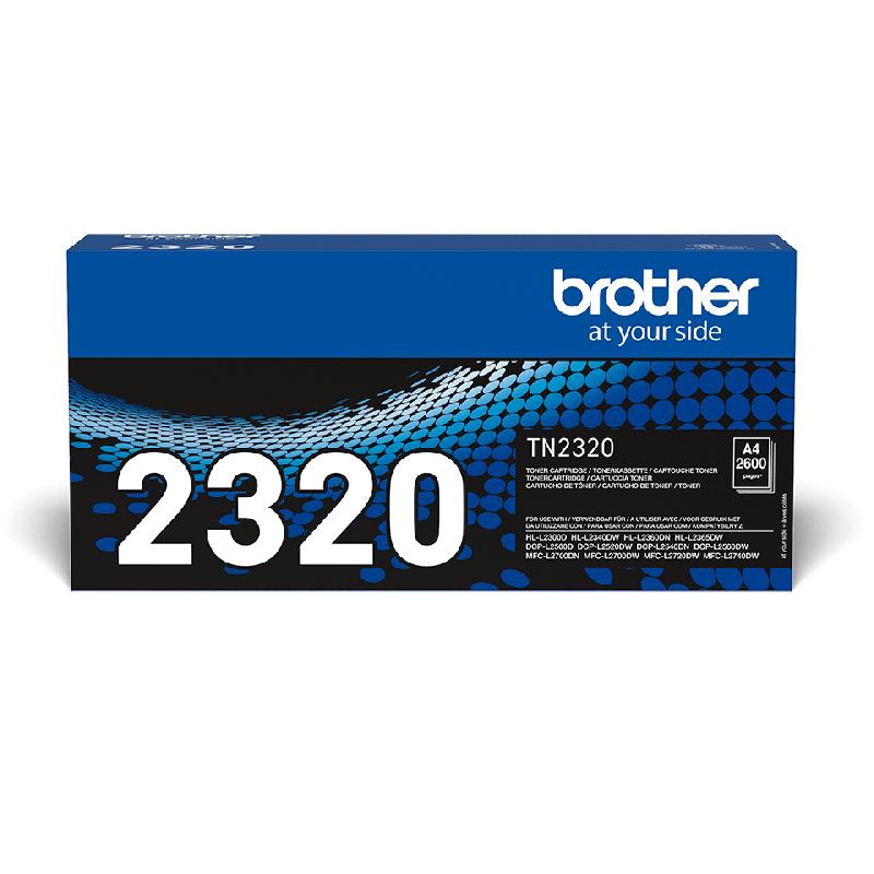 Brother TN-2320 - Cartouche de toner originale à haut rendement - Noir - 2600 pages_0