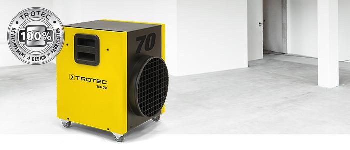 Chauffage électrique professionnel TEH 70 - robuste et performant pour chantiers et sites industriels_0