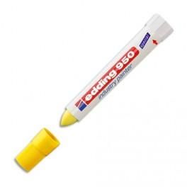 EDDING MARQUEUR INDUSTRIEL PATE COLORÉE ET ENCRE PERMANENTE BLANCHE POUR TOUTES SURFACES