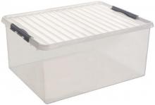 Grande boite de rangement plastique 120 litres - sunware - (h)380 x(l)800 x (l)500 mm_0