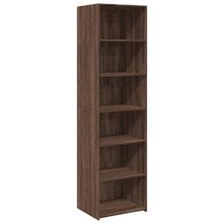 Helloshop26 - Buffet bahut commode armoire meuble de rangement organisateur cuisine salle de séjour salon haut 50 x 41 x 185 cm bois 02_0033724 - 300_0