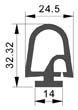 Joint porte isotherme positive ou négative pour chambre froide n°1029_0