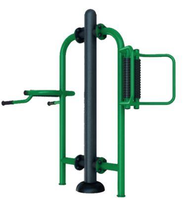 Appareil de massage extérieur ASO-F34 - acier galvanisé - conforme NF EN 16630:2015_0