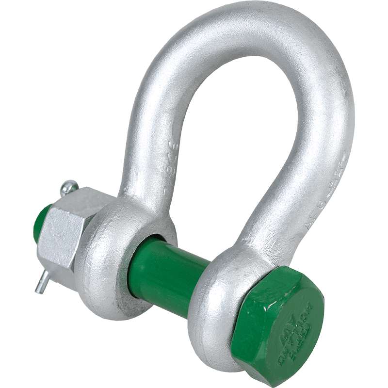 Manille lyre haute résistance GreenPin® G-4163 - axe boulonné et goupillé - REF : 43330_0
