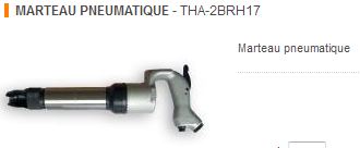 Marteau pneumatique - THA-2BRH17 - Toku - Durée de vie supérieure, retenue solide_0