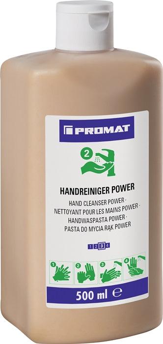 Nettoyant pour les mains Power 500 ml sans savon, sans solvant, parfumé PROMAT_0