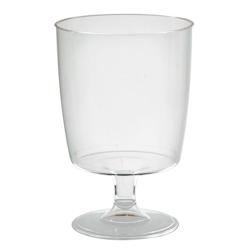 Packnwood FHC - 300Pcs - Verre à vin réutilisable plastique PS  H100mm 150ml - transparent plastique 294VVIN17_0
