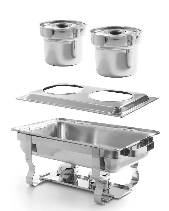 Plateau-support pour 2 bains-marie - 530x325 mm - HENDI Food Service Equipment - 470930_0