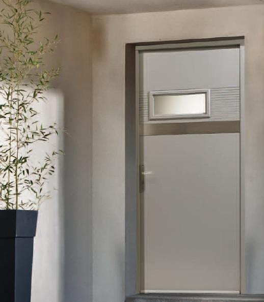 Portes d'entrée battantes en composite - isolation thermique et résistance aux intempéries_0