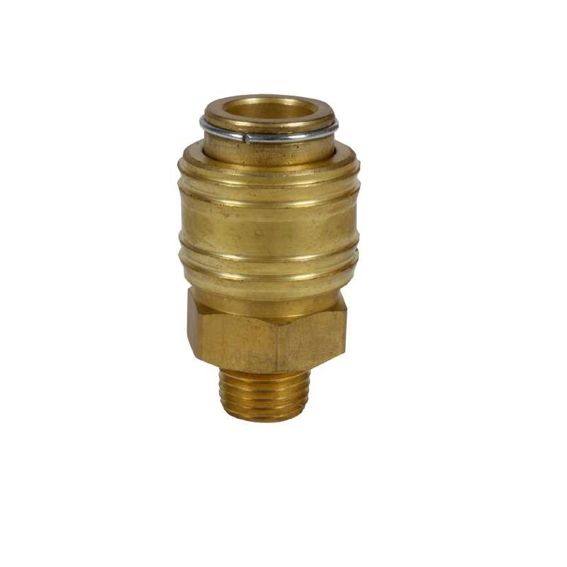 Raccord pneumatique rapide - Filetage mâle R 1/4