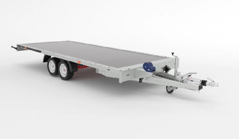Remorque porte voiture-plateau - 5,07 X 2,15 M - 3500 KG - MARTZ GT PLATEAU 500S_0