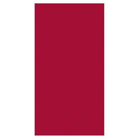 SERVIETTE DOUBLE POINT ECOLABEL PLIAGE 1/6 18 G/M² 33X40 CM TISSU BORDEAUX (VENDU PAR 2000)