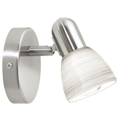 SPOT MURAL DAKAR 1 NICKEL MAT 1X40W - EGLO LIGHTING - 88472_0