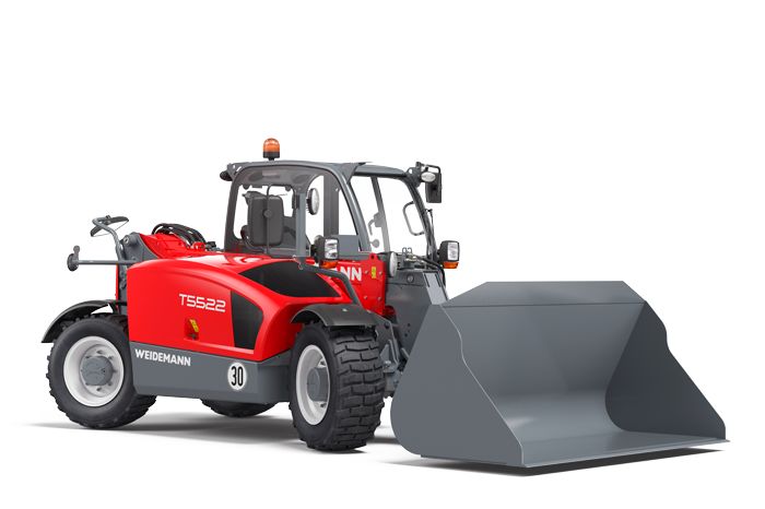 Weidemann T5522 - Chariot télescopique compact - Hauteur de levage et stabilité optimisées_0