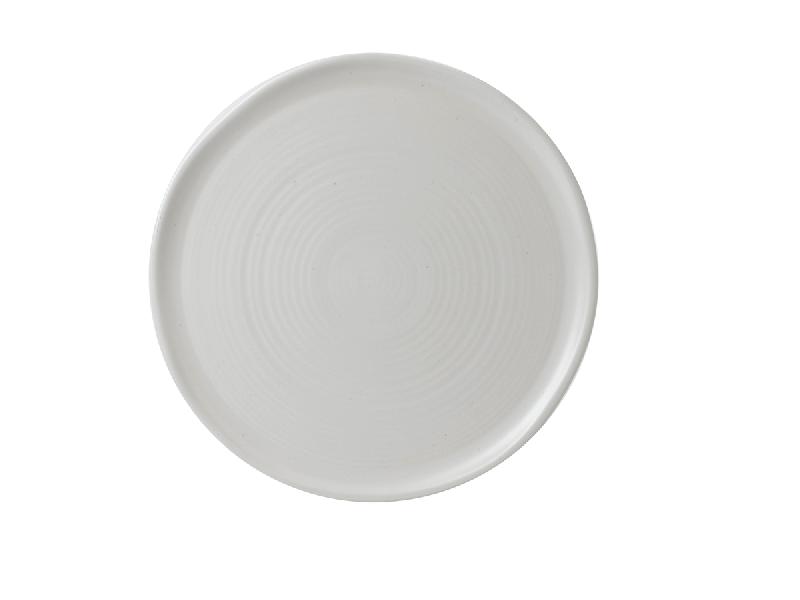 ASSIETTE COUPE PLATE ROND BLANC PORCELAINE Ø 32 CM EVO DUDSON