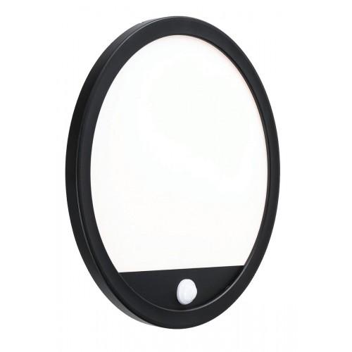 APPLIQUE LED D'EXTÉRIEUR À DÉTECTION - 15W - IP44 - NOIR - LAMINA PAULMANN