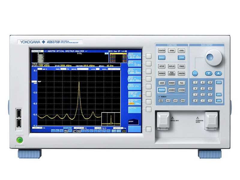 AQ6375B - Analyseur de spectre optique 1200 à 2400 nm - Haute sensibilité et résolution rapide_0