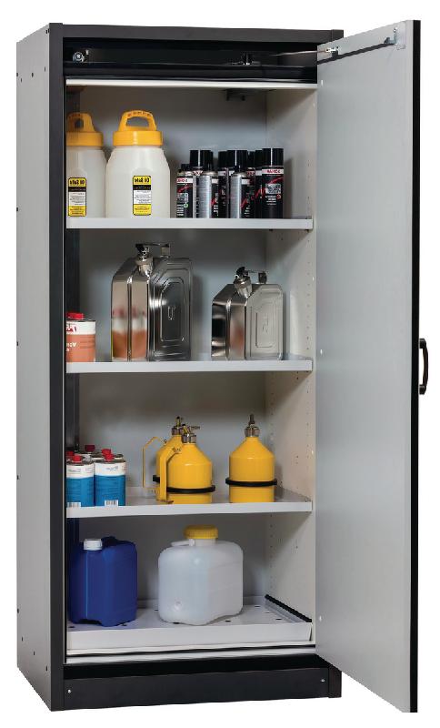 ARMOIRE SÉCURITÉ Q-CLASSIC-30 Q30.195.086.WDR GRIS/GRIS - MANUTAN COLLECTIVITÉS