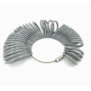 BAGUIER EN PLASTIQUE MESUREUR TAILLE DES DOIGTS