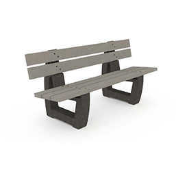 Banc 100 % plastique recyclé  - BONN_0