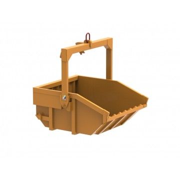 Benne autovid renforcée Secatol - capacité 2000 à 12000 L - modèle PAL-C_0