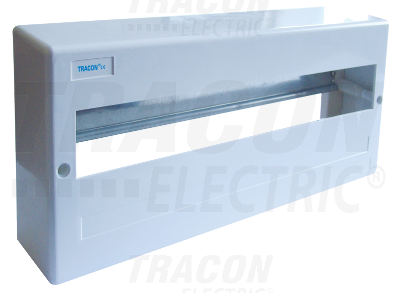 Boîte de distribution en saillie, sans cache, rail n-pe 1×18 modul, ip40, (h×w×d=160×365×60mm)_0