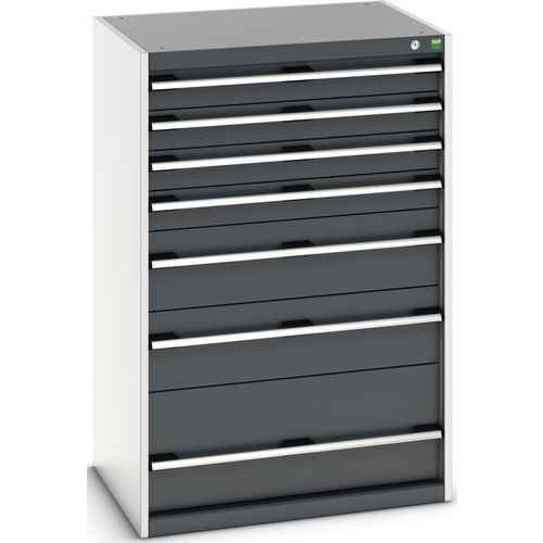 BOTT 1 ARMOIRE À TIROIRS SL-8612-7.2 AVEC 7 TIROIRS POUR CHARGE LOURDE - BOTT
