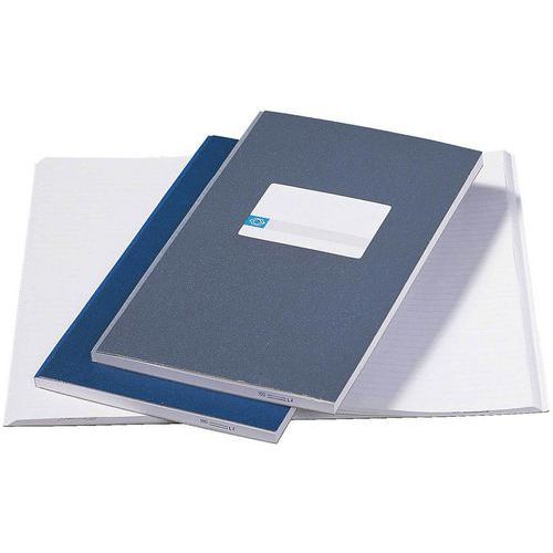 CAHIER: 165X105 RELIURE COLLÉE: 64 FEUILLES/128 PAGES: GRIS - DJOIS MADE BY TARIFOLD