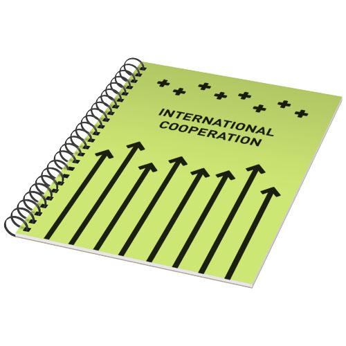 Carnet à spirale A5 - Couverture plastique - Feuilles vierges 80g/m² - 50 ou 100 feuilles_0