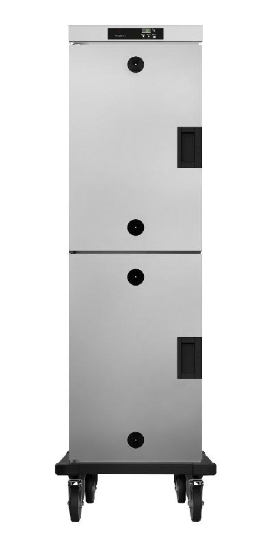 Chariot de maintien au chaud 16 bacs GN 1/1 - HHT161E - Mono 230V - 2KW - 550x735x1760mm_0