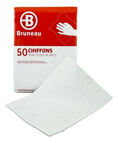 CHIFFON BLANC DOUX BRUNEAU - PAQUET DE 50