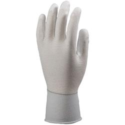 Coverguard - Gants de précision blanc ESD en polyamide enduit PU EUROLITE 6190 (Pack de 10) Blanc Taille 8 - 3435241061881_0