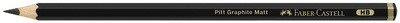 FABER-CASTELL CRAYON GRAPHITE PITT GRAPHITE MATT, DURETÉ 14B - LOT DE 9