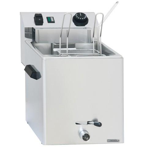 Cuiseur à pâtes électrique 8L avec vanne de vidange - 3 paniers | Casselin_0