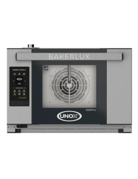 Four UNOX à convection BAKERLUX SHOP.Pro TOUCH - 4 niveaux 460x330 mm - Référence : XEFR-04HS-ETDV_0