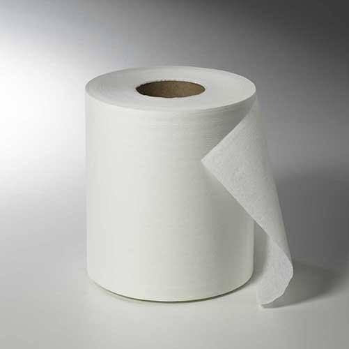 Fripa Lot de 6 Rouleau d'essuie-mains non perforé, 2 épaisseurs, 200mm x 175m, extra blanc - blanc 95746_0