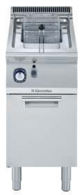 Friteuse gaz 1 cuve de 7 L - 1 panier inclus - Acier inoxydable AISI 304 - Réf. 371068_0