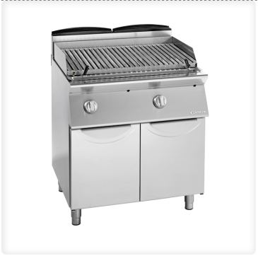 Grillades avec bac à eau - soubassement neutre ouvert - brûleurs inox AISI 316 - plusieurs modèles disponibles_0