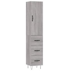Helloshop26 - Buffet bahut commode armoire meuble de rangement organisateur cuisine salle de séjour salon haut sonoma 34,5 x 34 x 02_0035309 - 300021_0
