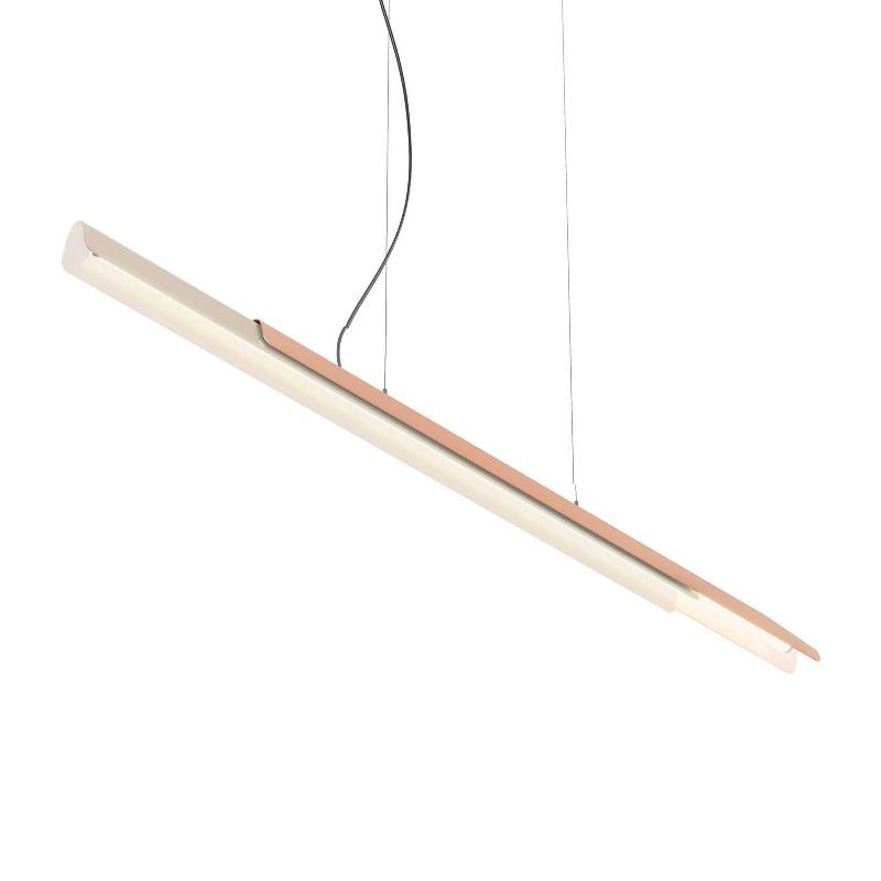 KDLN SUSPENSION DALA LINÉAIRE, BLANC SABLE/CUIVRE 3 000 K 150 CM