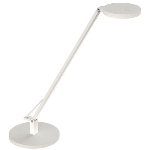LAMPE DE BUREAU LOOLA BRAS SIMPLE BLANCHE - SOCLE - MANADE