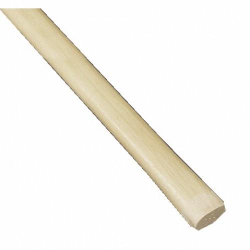MANCHE MASSE - FRÊNE - OVALE 51 X 35 MM - LONGUEUR 900 MM BRICOZOR