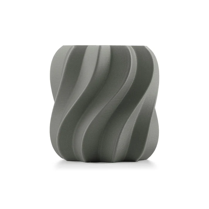 Mot sur initiale en Impression 3D - Gris texturé_0