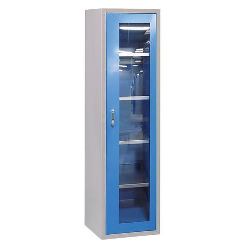 OPTION VITRAGE POUR PORTE D'ARMOIRE L500 H1950 - ANJOU TOLERIE