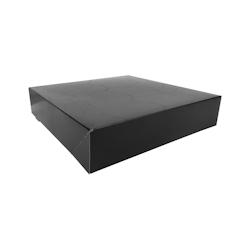 Packnwood FHC - Boîte pâtissière carton noir 230x230mm H50mm - 50 pcs - recyclable et micro-ondable - 209BPN235_0