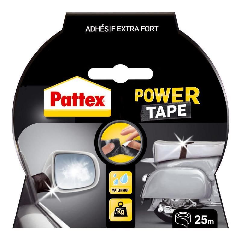 PATTEX ROULEAU ADHÉSIF POWER TAPE - PATTEX - ROULEAU DE 25 M