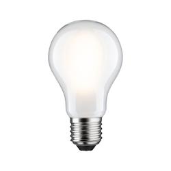 Paulmann Eco-Line Filament 230 V Ampoule LED E27 Luminaire individuel 1521lm 8,2W 3000K gradable Dépoli 29258 - blanc verre 29258_0