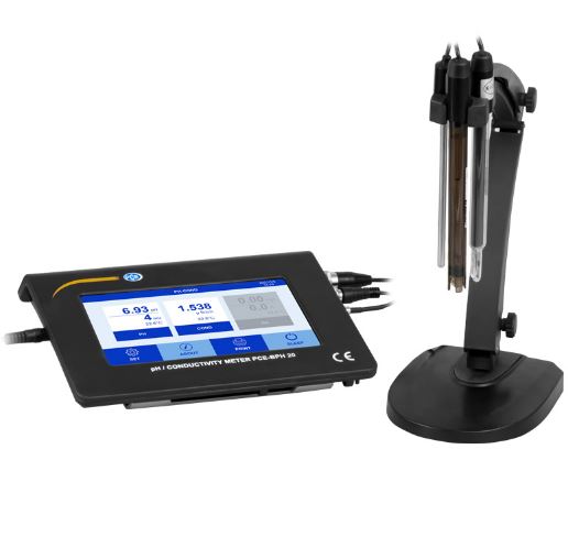 PH-mètre de laboratoire à écran tactile, avec interface USB et Bluetooth - PCE-BPH 20 - PCE INSTRUMENTS_0