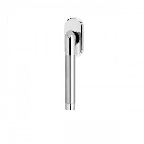 POIGNÉE DE FENÊTRE BABYLON EF324 - OSCILLO-BATTANT - POLI SATINÉ KARCHER DESIGN